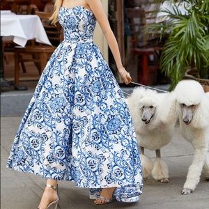 Strapless Prom Dress